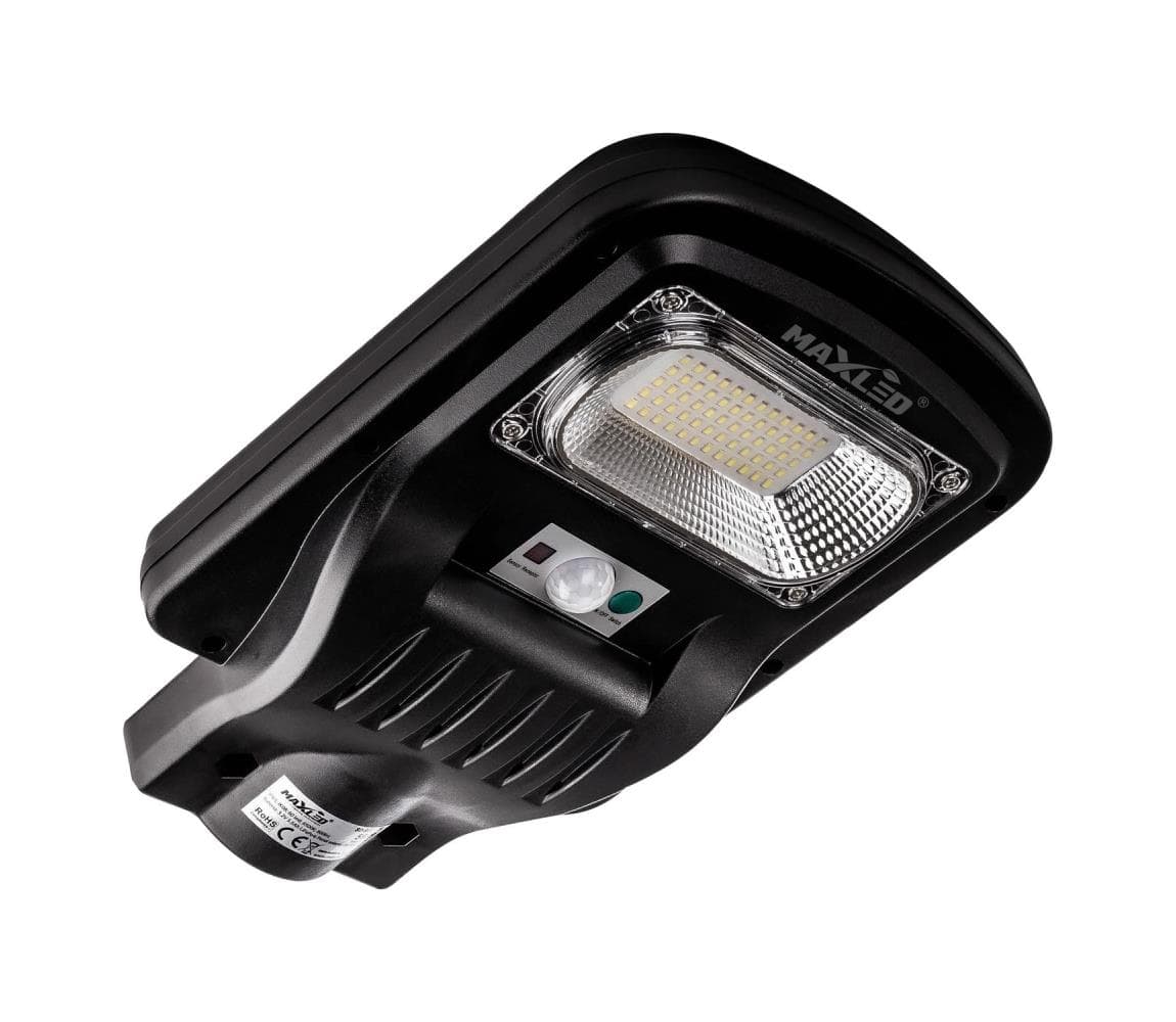 LED Solárna pouličná lampa so senzorom LED/60W/6V 6500K IP65 + diaľkové ovládanie 5903271845989