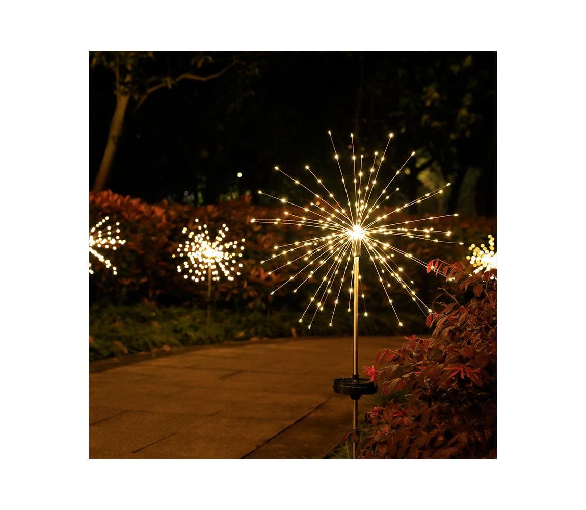 LED Solárne dekoračné svietidlo 140xLED/1,2V 3000K 84 cm 600 mAh IP44 SOLAR TUFT