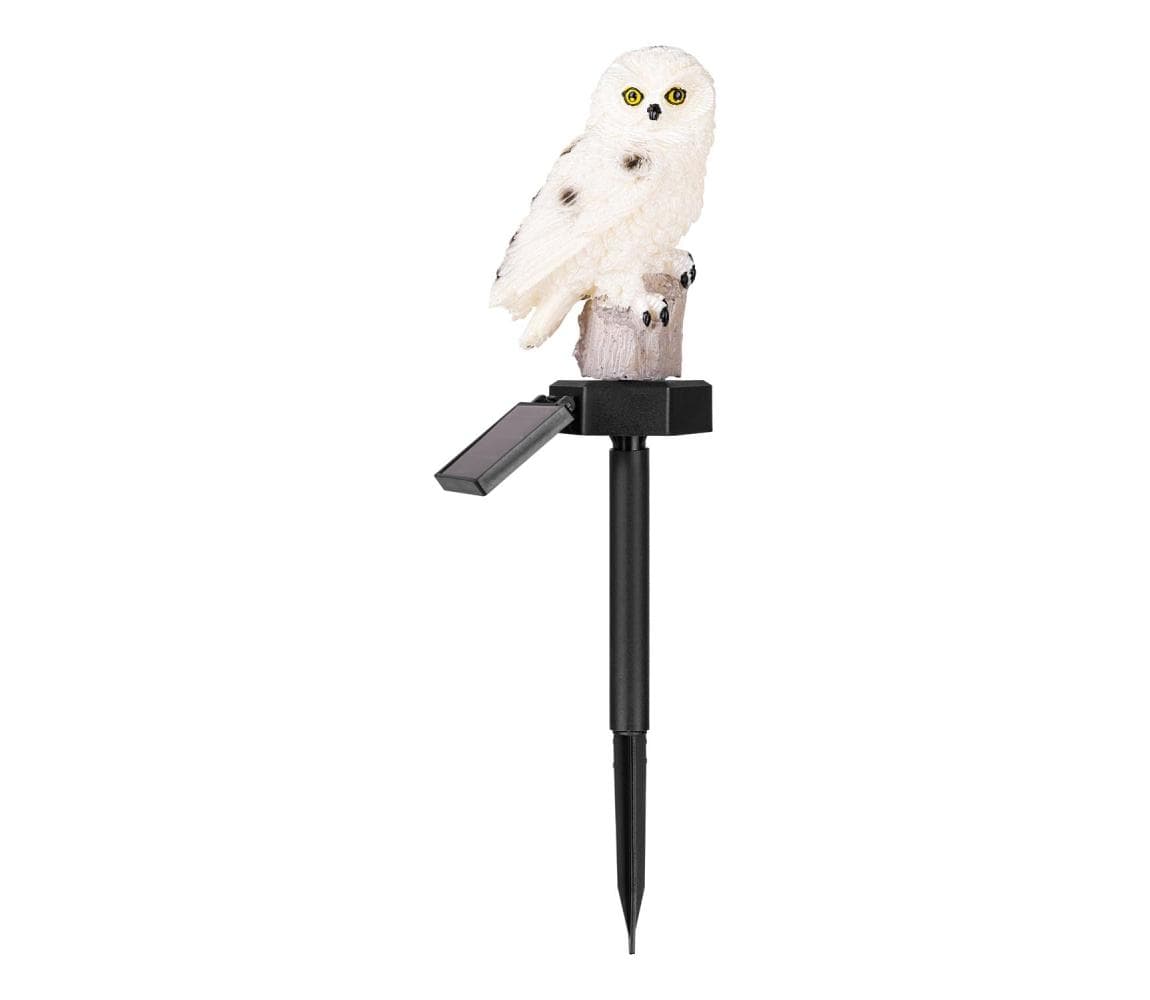 LED Solárne dekoračné svietidlo so senzorom 6xLED/1,2V 3000K 40 cm 600 mAh IP44 SOLAR OWL