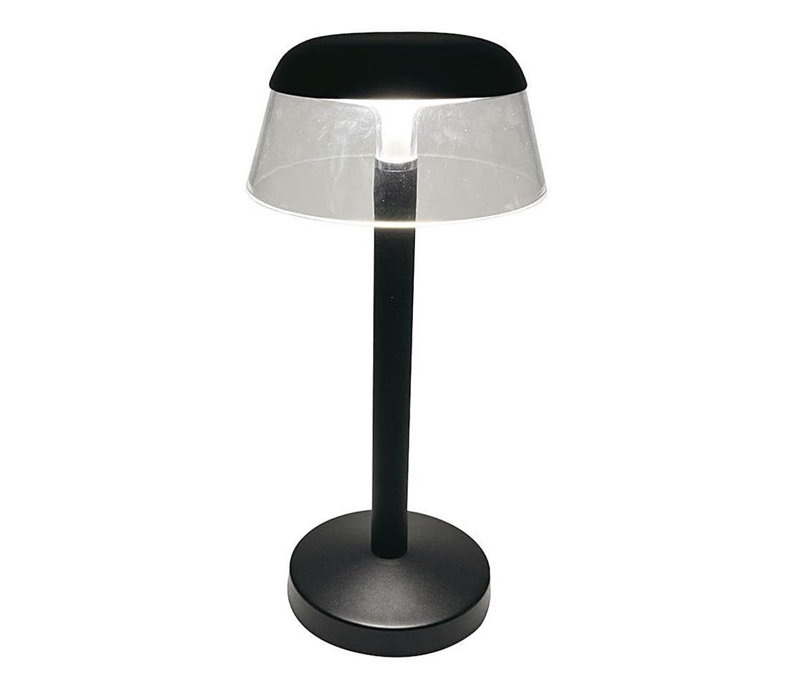 LED Stm. nabíjacia dotyková stolná lampa LED/3W/5V 3000-6000K čierna 23685