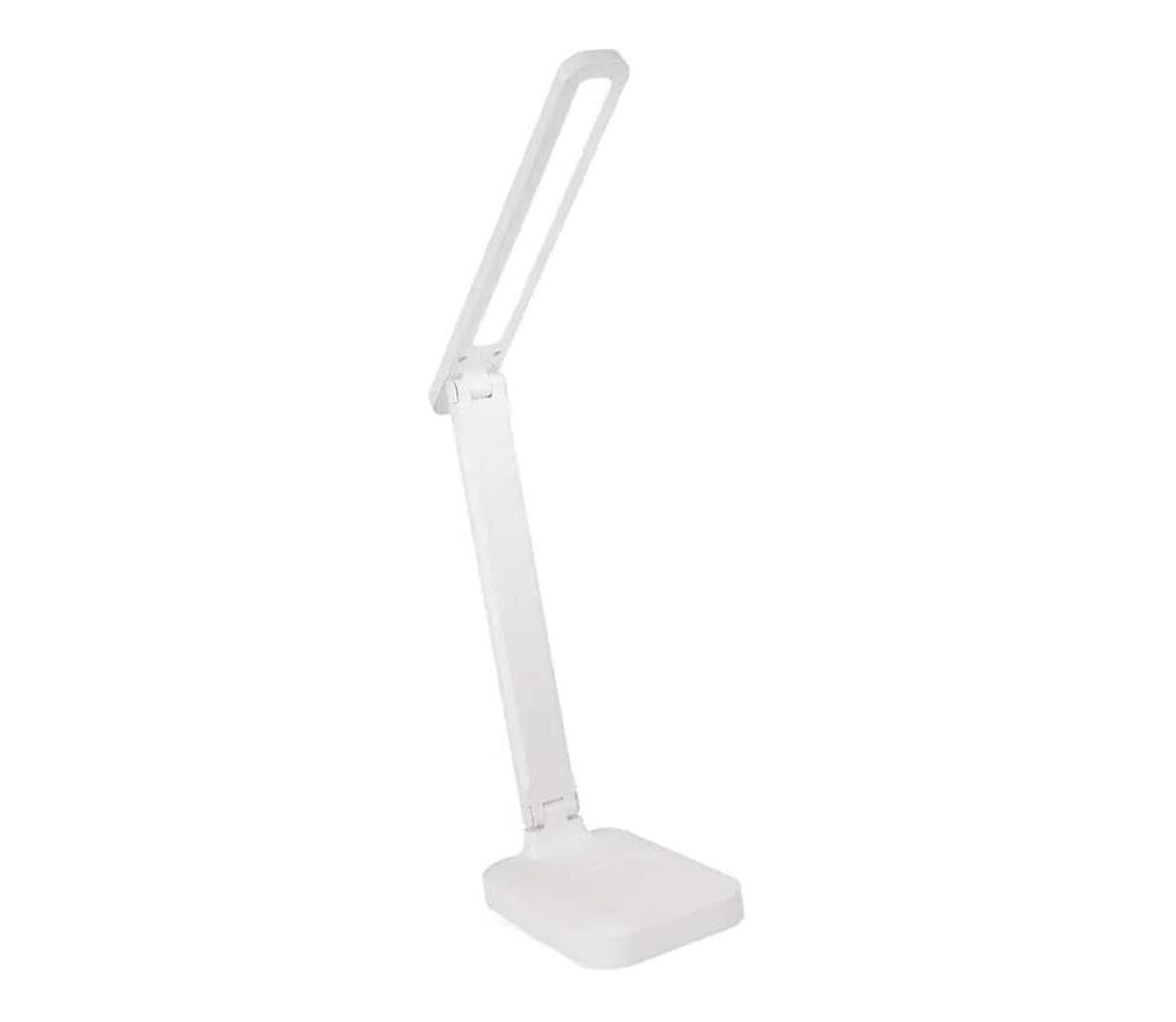LED Stmievateľná nabíjacia stolná lampa LED/5W/3,7V 3000K/4000K/6500K 800mAh biela Z7631