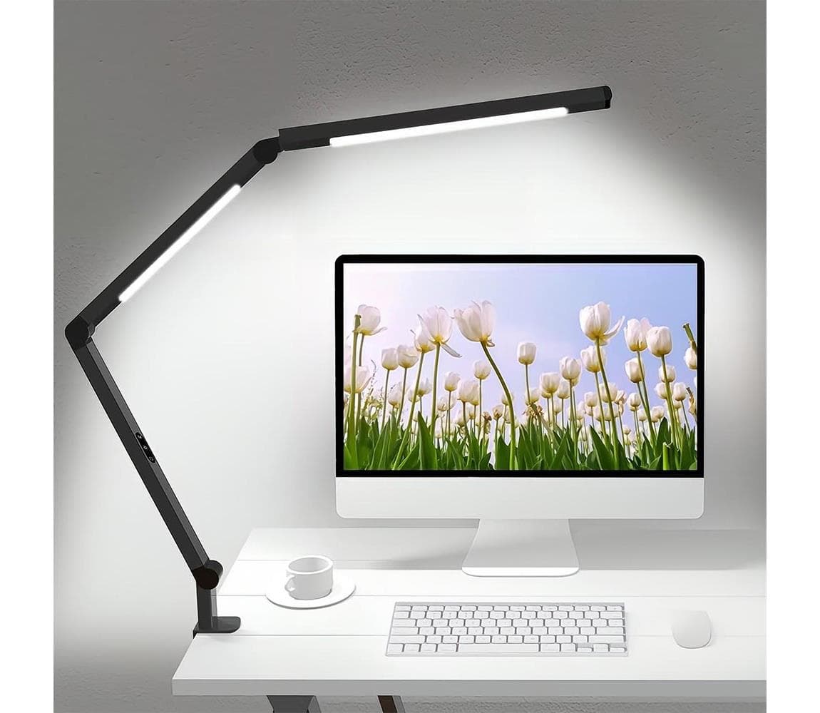 LED Stmievateľná stolná lampa TENUIX FOLD LED/20W/230V 3000-6500K čierna 004032