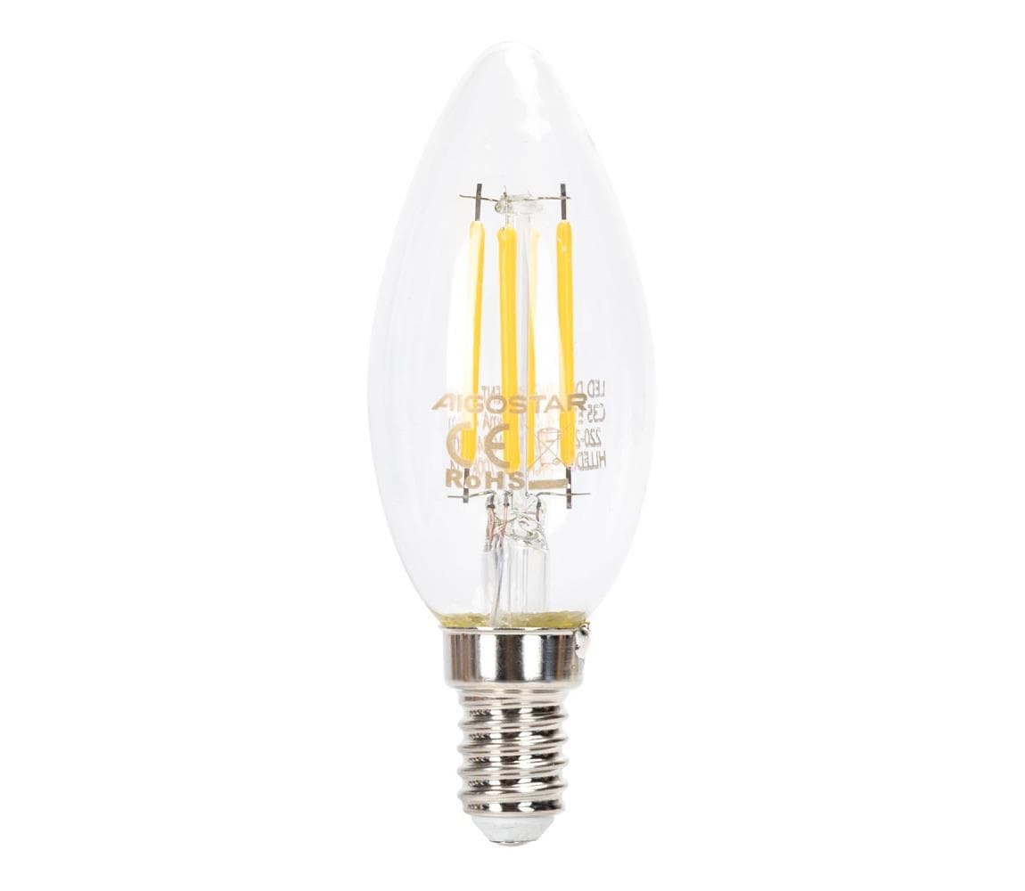B.V. LED Stmievateľná žiarovka FILAMENT C35 E14/4W/230V 2700K - B10106Z2B