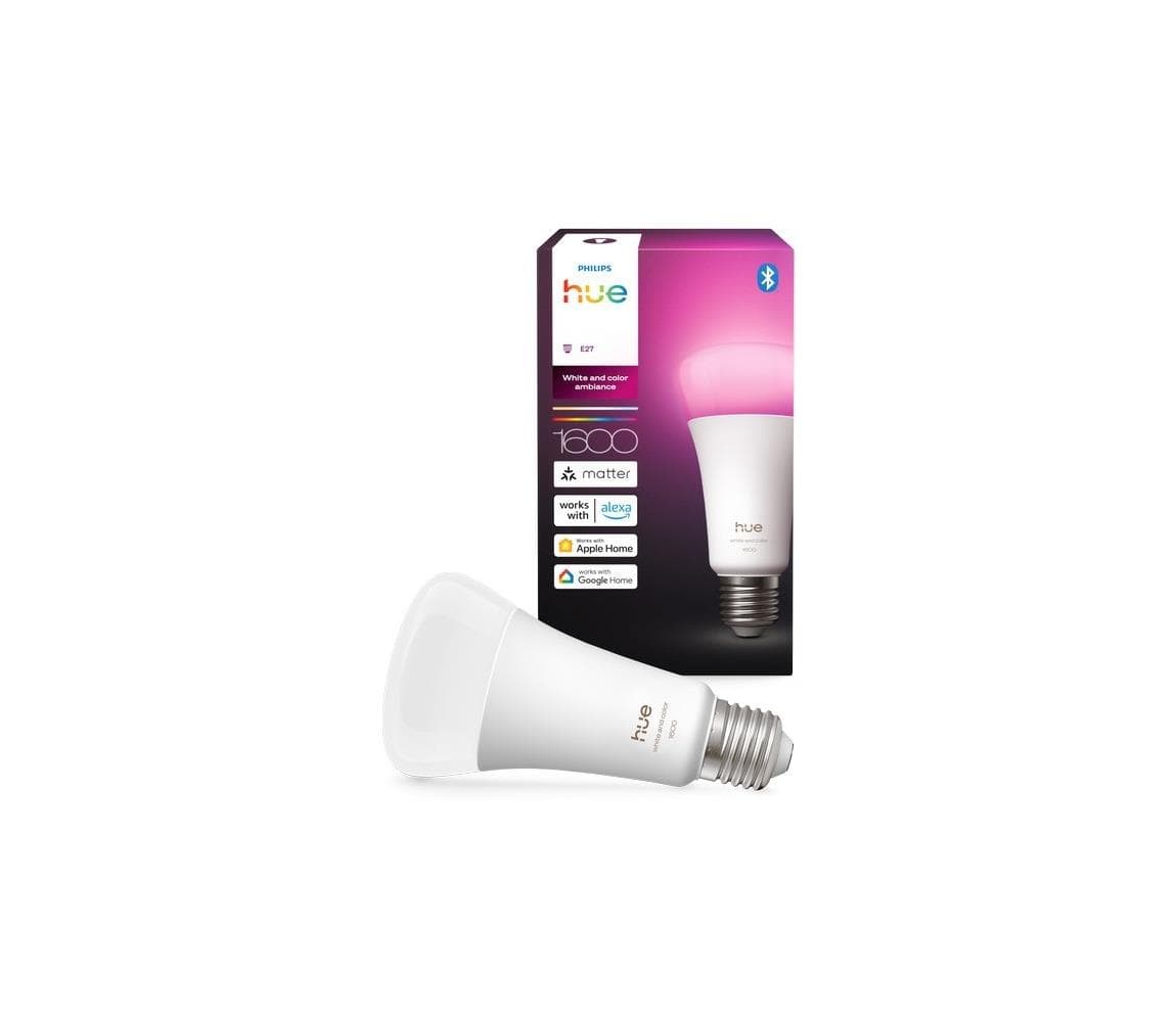 LED stmievateľná žiarovka Philips Hue WACA E27/11,8W/230V 1000-20000K 8720169364226