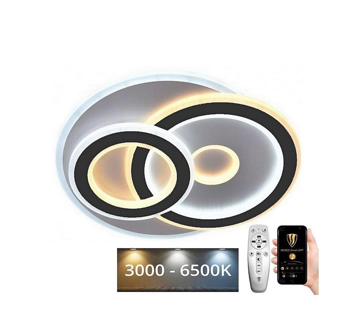 LED Stmievateľné stropné svietidlo LED/105W/230V 3000-6500K + DO J1311/WB