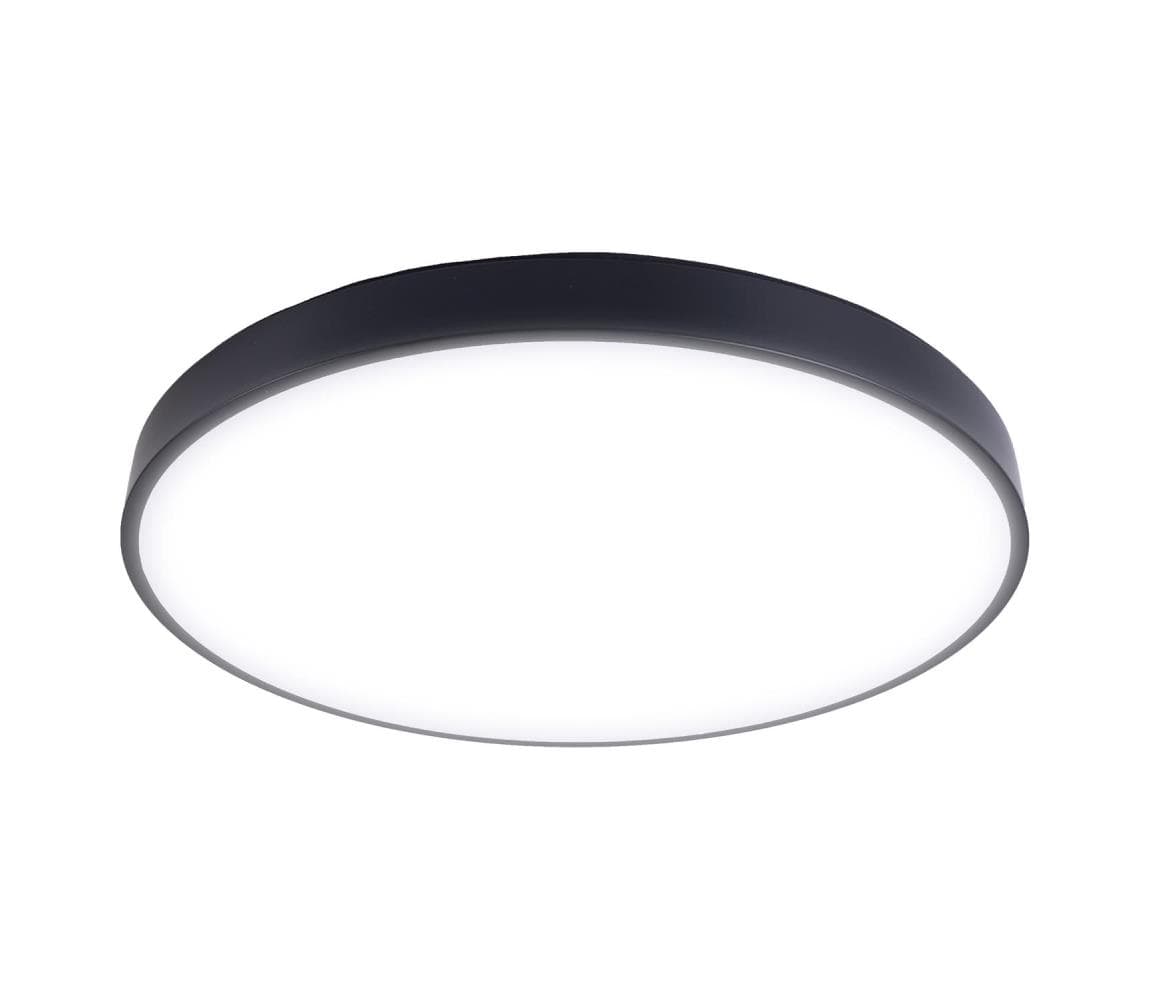 LED Stmievateľné stropné svietidlo LED/30W/230V 3000-6500K pr. 30 cm čierna + DO 5903271846115