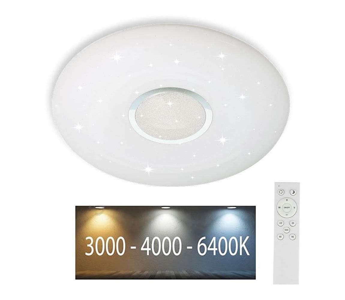 LED Stmievateľné stropné svietidlo LED/40W/230V 3000K/4000K/6500K + DO 2114911