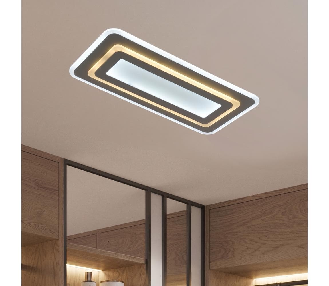 LED stmievateľné stropné svietidlo LED/85W/230V 3000-6500K + diaľkové ovládanie J1345/S