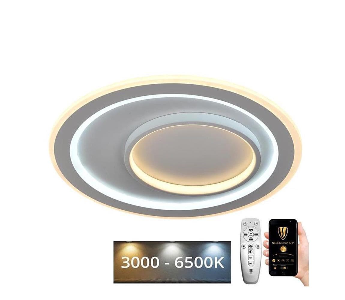 LED Stmievateľné stropné svietidlo LED/85W/230V 3000-6500K + DO J1309/W
