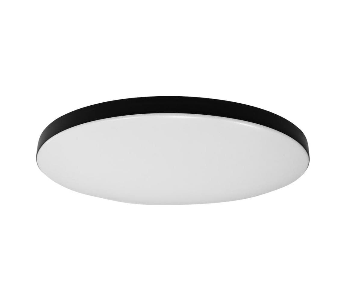 LED stmievateľné stropné svietidlo SIENA LED/80W/230V 3000-6000K priemer 75 cm čierne + DO ML1834