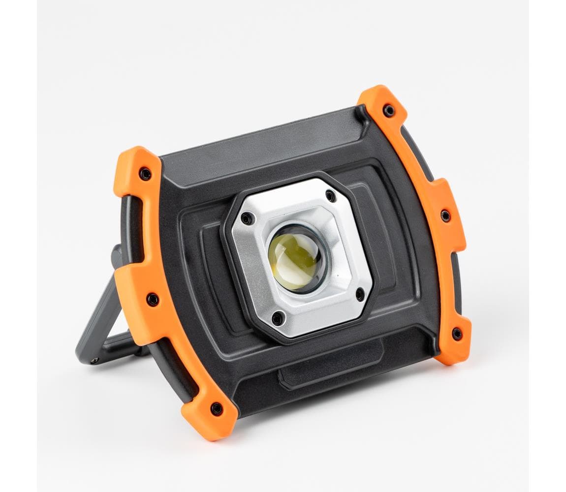 LED stmievateľný dobíjateľný reflektor LED/10W/5V USB 6500K IP44 FCL-80143