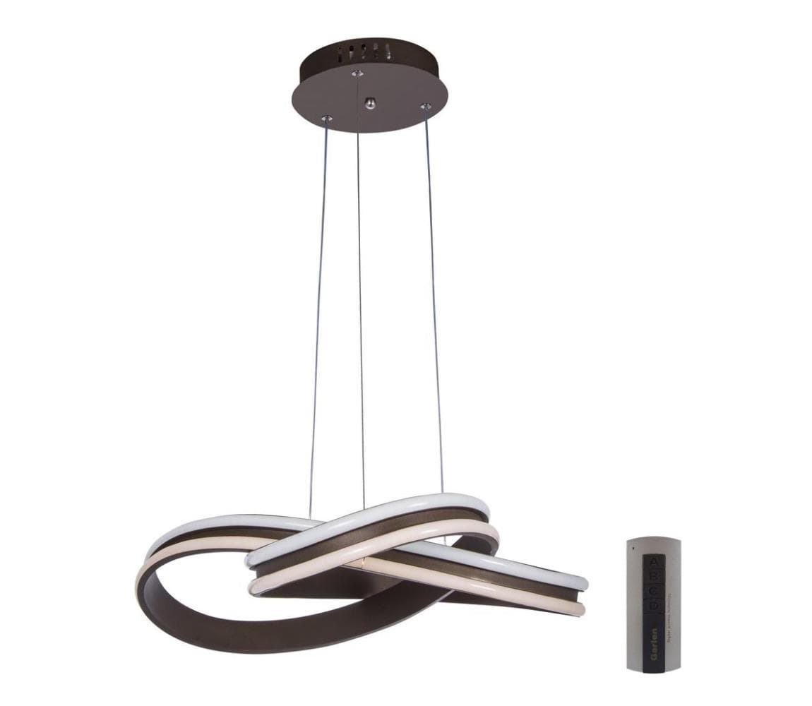 LED Stmievateľný luster na lanku LED/96W/230V pr. 54 cm + diaľkové ovládanie W-YT 221/96W, ?540, H380
