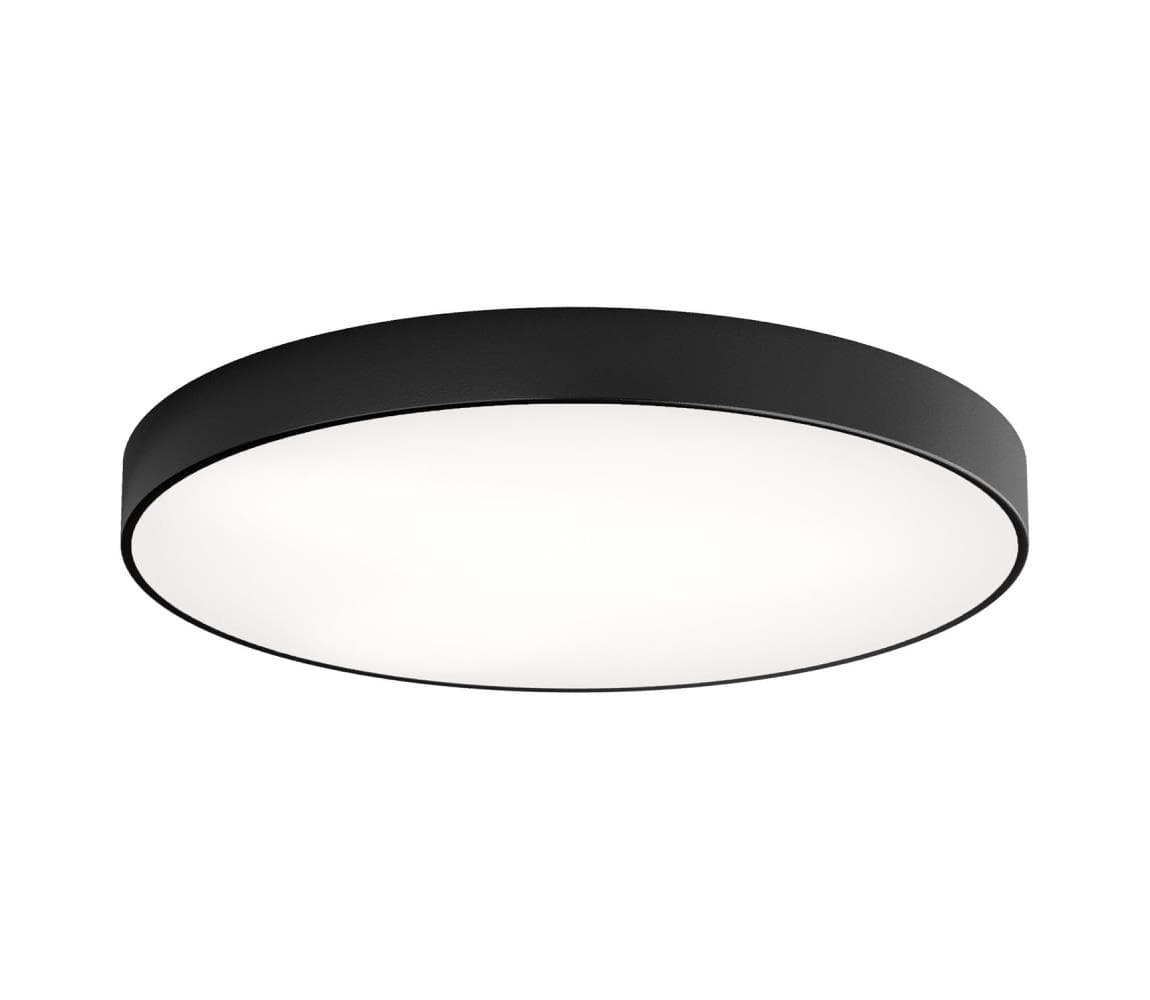 LED Stropné svietidlo CLEO LED/96W/230V 4000K pr. 80 cm čierna 5907623600660