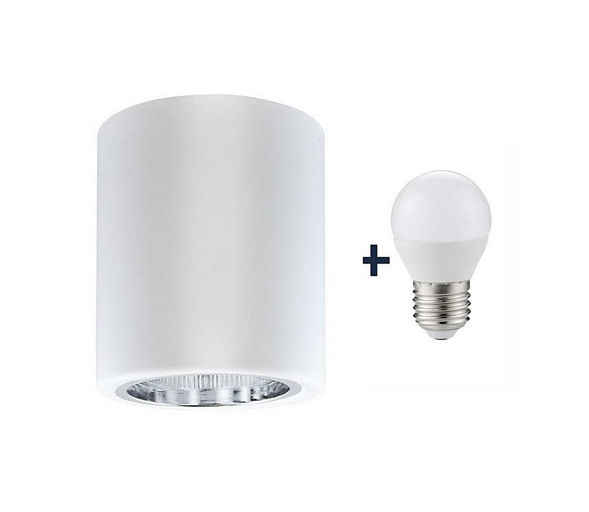 LED Stropné svietidlo JUPITER 1xE27/6W/230V 120x98 mm 307170+KB0018