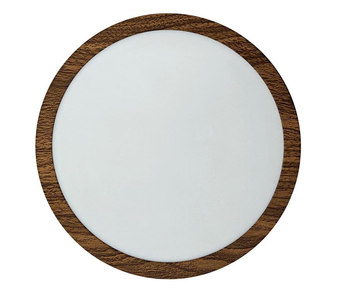 LED Stropné svietidlo RING LED/18W/230V 4200K pr. 21 cm hnedá 008 0001163