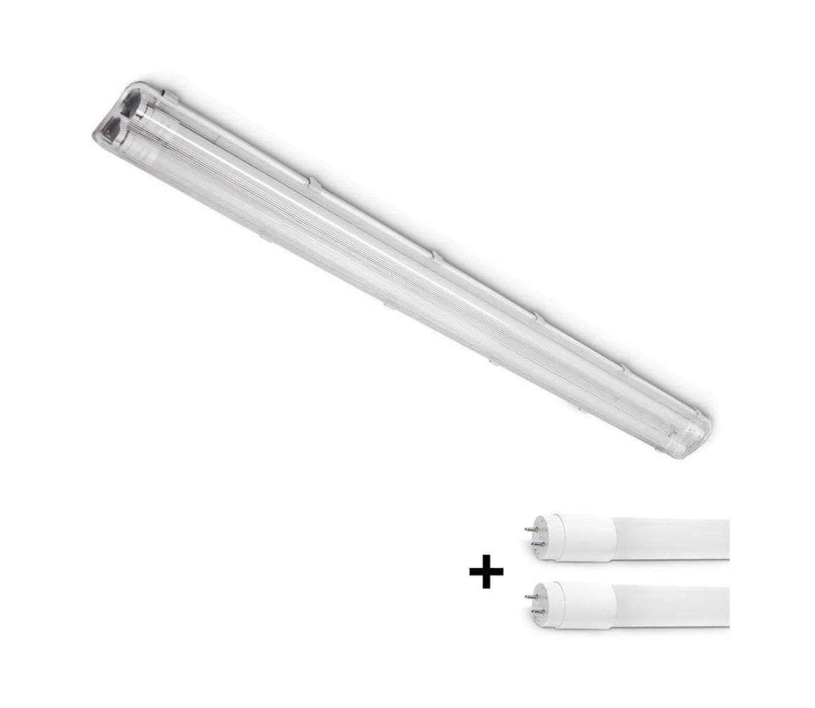 LED Technické žiarivkové svietidlo T8 2xG13/18W/230V 4000K IP65 KFHC218NB1