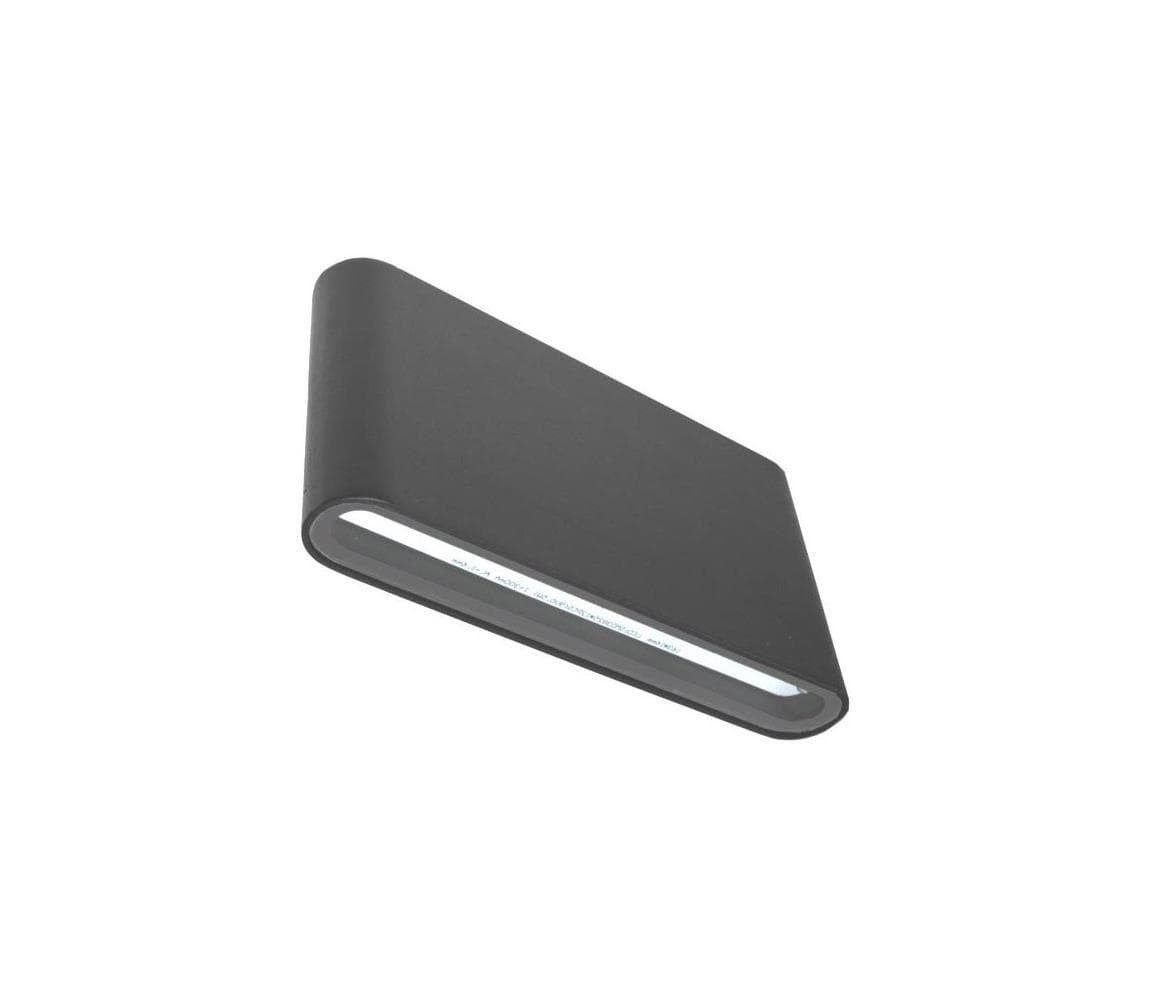 LED Vonkajšie nástenné svietidlo FLOW 2xLED/6W/230V IP54 3000K antracit SKU012222