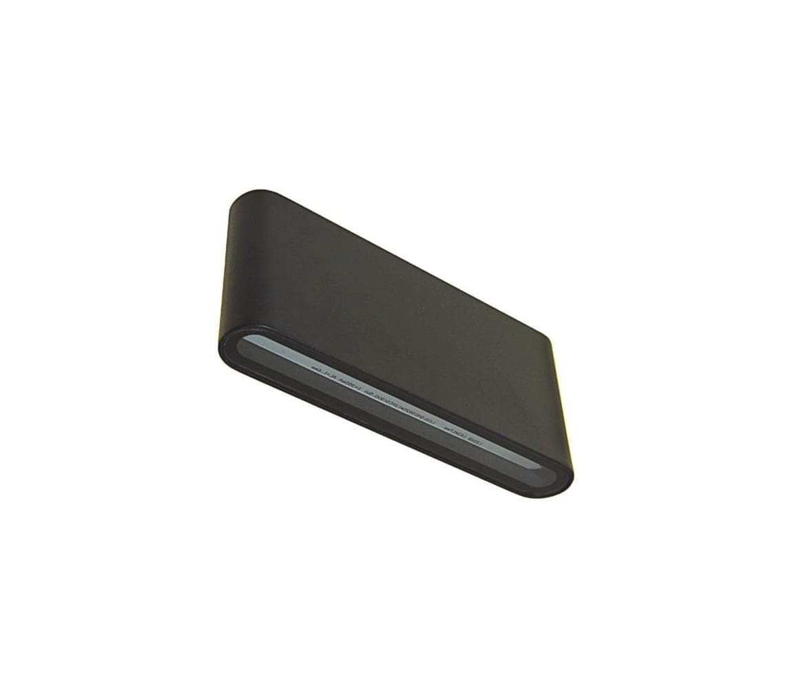 LED Vonkajšie nástenné svietidlo FLOW LED/6W/230V IP54 4000K antracit SKU013637
