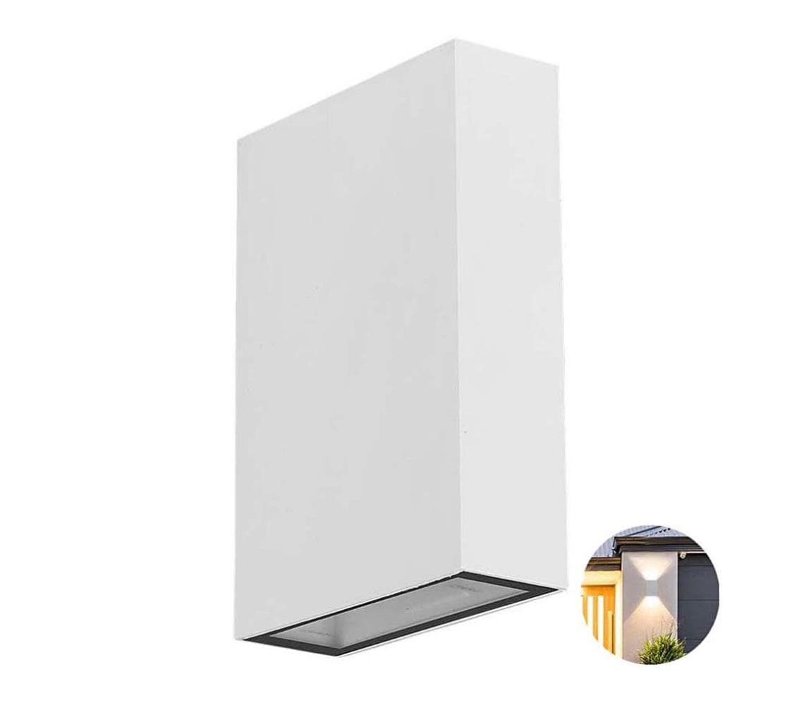 LED Vonkajšie nástenné svietidlo LED/4W/230V 3000K IP65 biela 218560