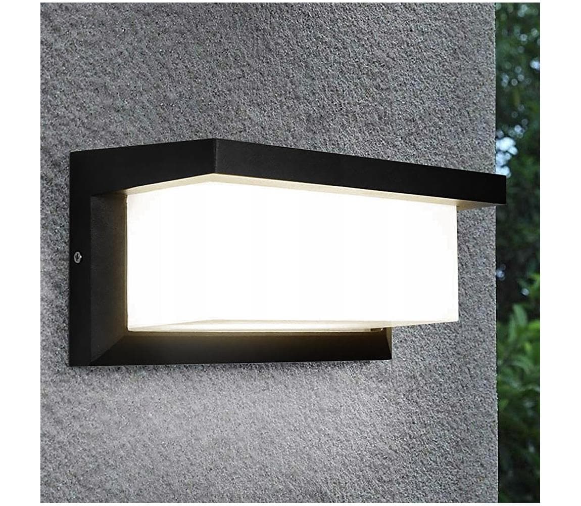 LED vonkajšie nástenné svietidlo NEELY LED/12W/230V IP54 čierne SKU046107