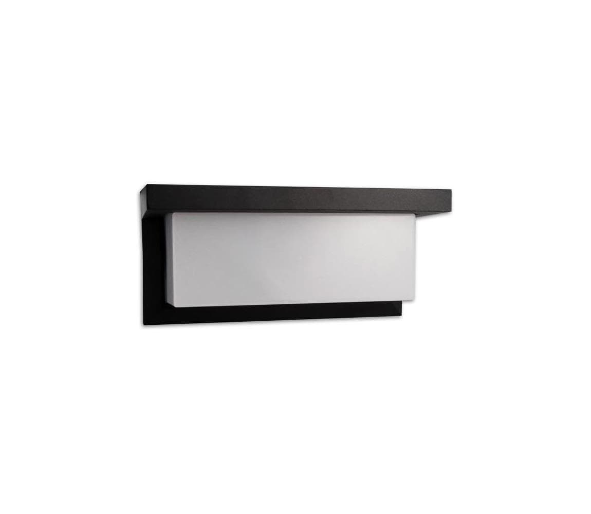 LED Vonkajšie nástenné svietidlo so senzorom LED/12W/230V IP54 čierna ZALAGOS LED PIR