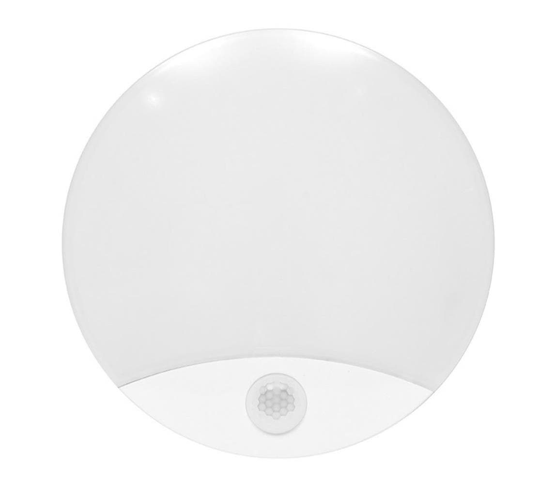 LED Vonkajšie nástenné svietidlo so senzorom LORA LED/15W/230V IP44 WHST71-LED