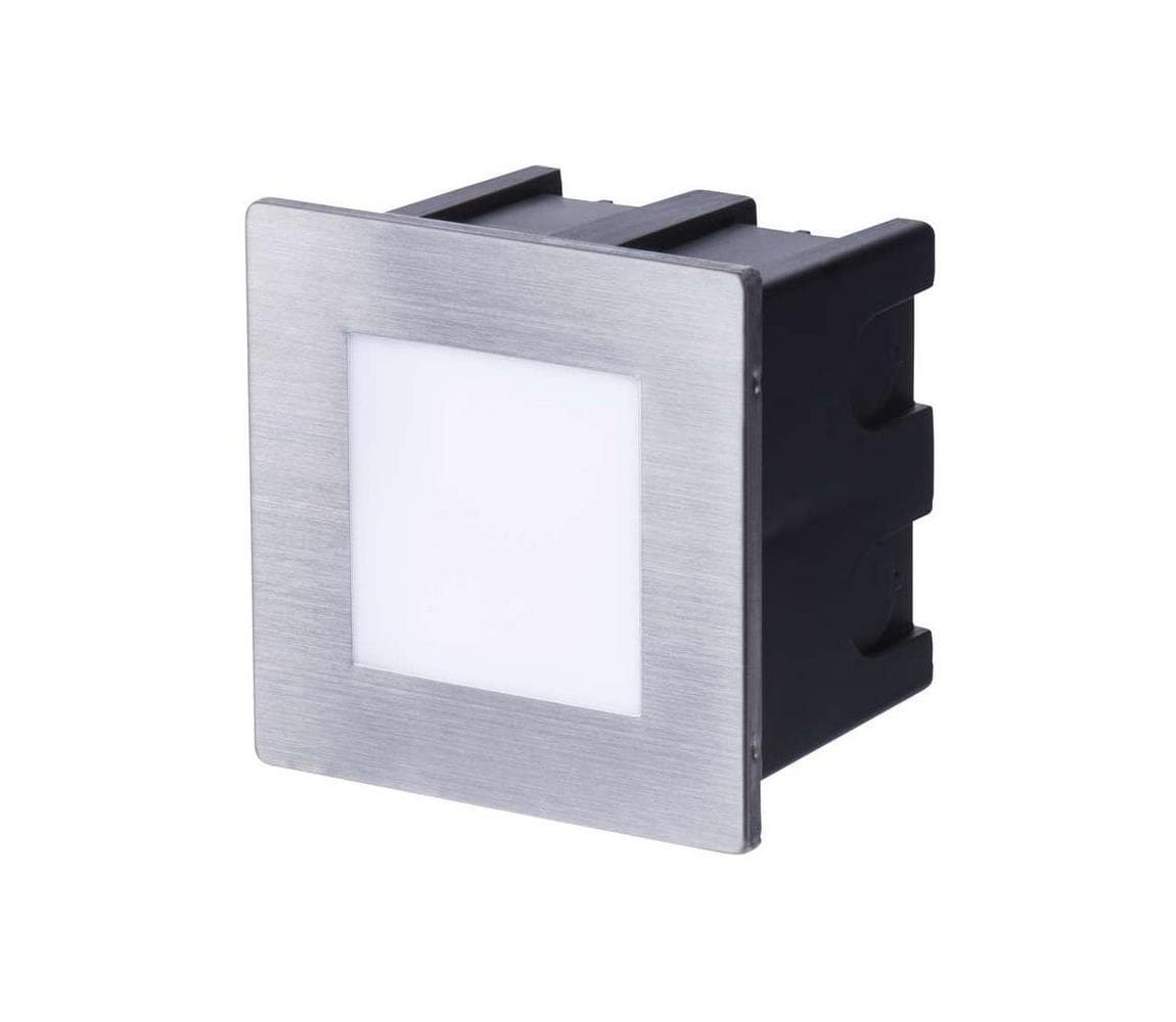 LED vonkajšie orientačné zapustené svietidlo BUILT-IN LED/1,5W 4000K IP65 ZC0111