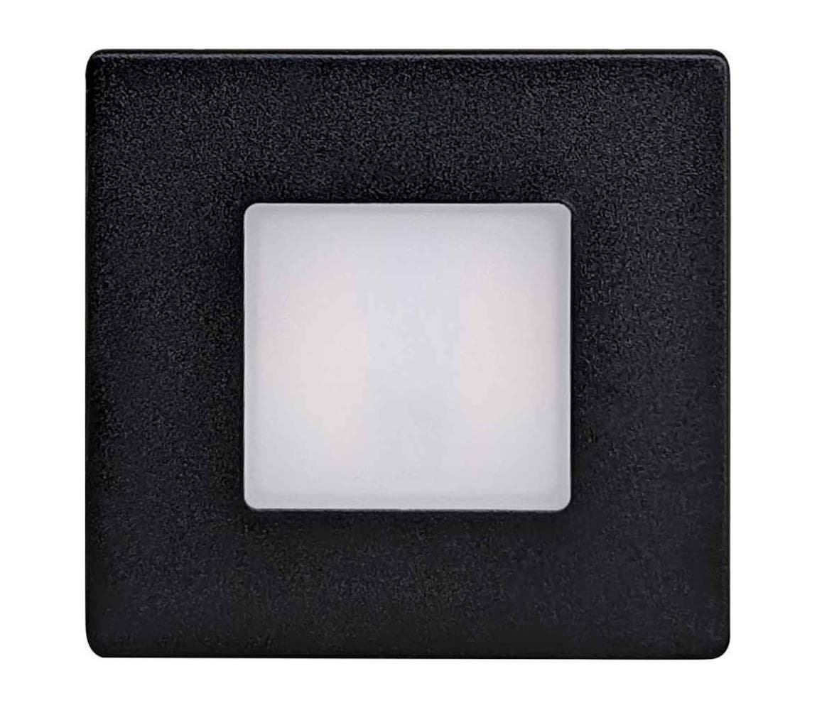 Greenlux LED vonkajšie schodiskové svietidlo LED/1,7W/230V 3000/4000/6000K IP54 čierna