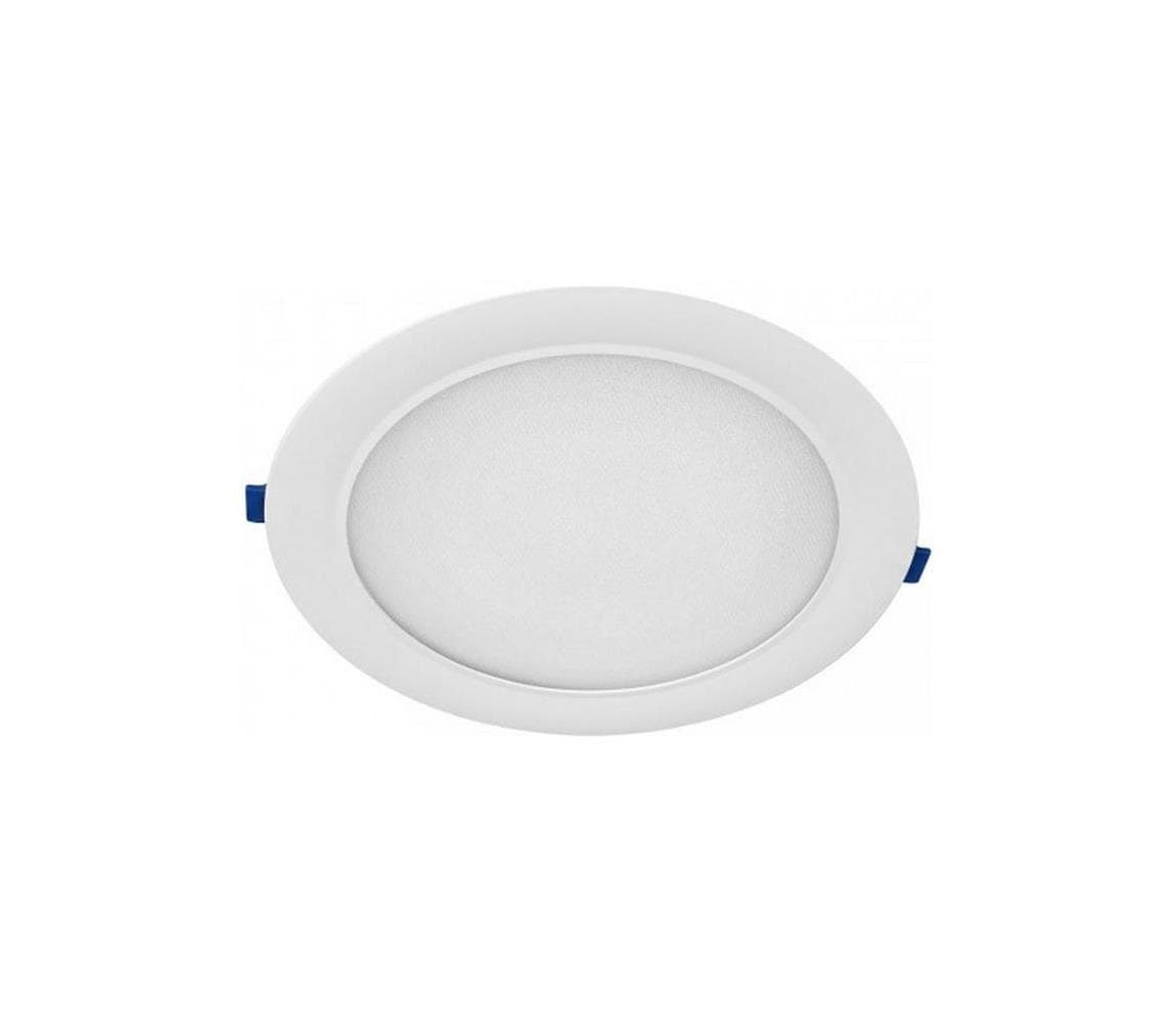 LED zapustené svietidlo SIGARO LED/24W/230V 3000/4000/6500K priemer 22 cm biela 004901