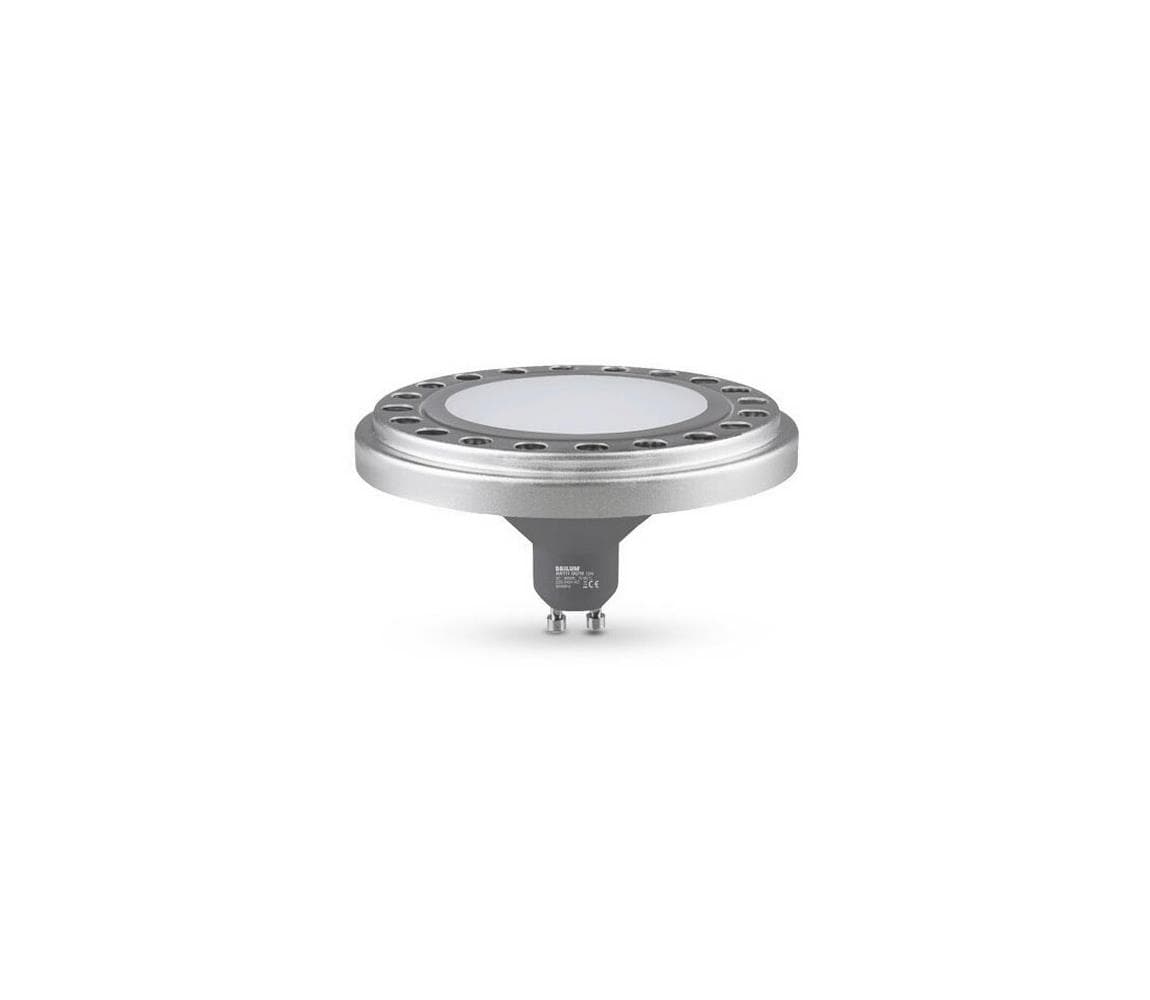 LED Žiarovka ECOLINE AR111 GU10/12W/230V 3000K 120° strieborná - Brilagi ZD-E31212-91