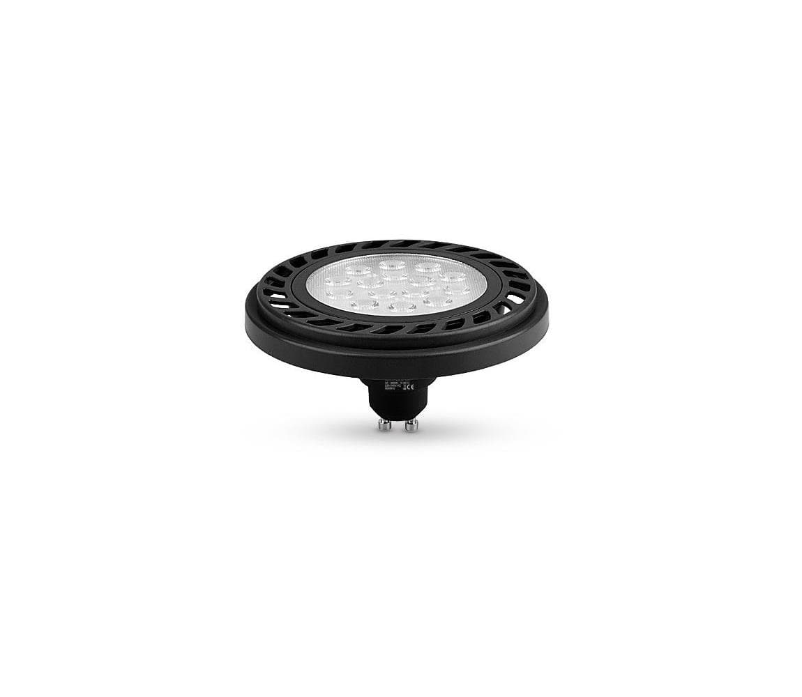 LED Žiarovka ECOLINE SOFT AR111 GU10/9W/230V 4000K 30° čierna - Brilagi ZD-ES4309-00