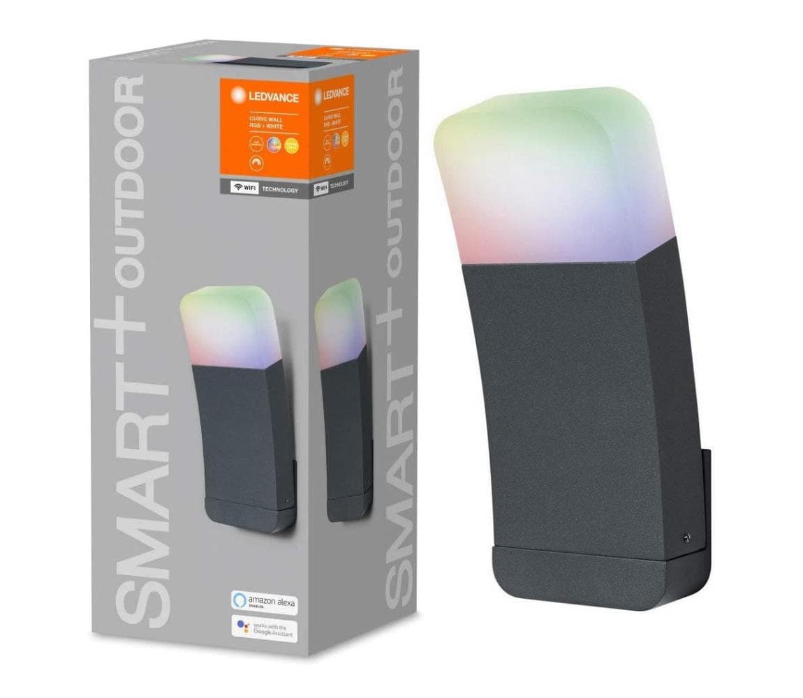 Ledvance - LED RGBW Vonkajšie svietidlo SMART+ CURVE LED/9W/230V IP44 Wi-Fi 4058075478336