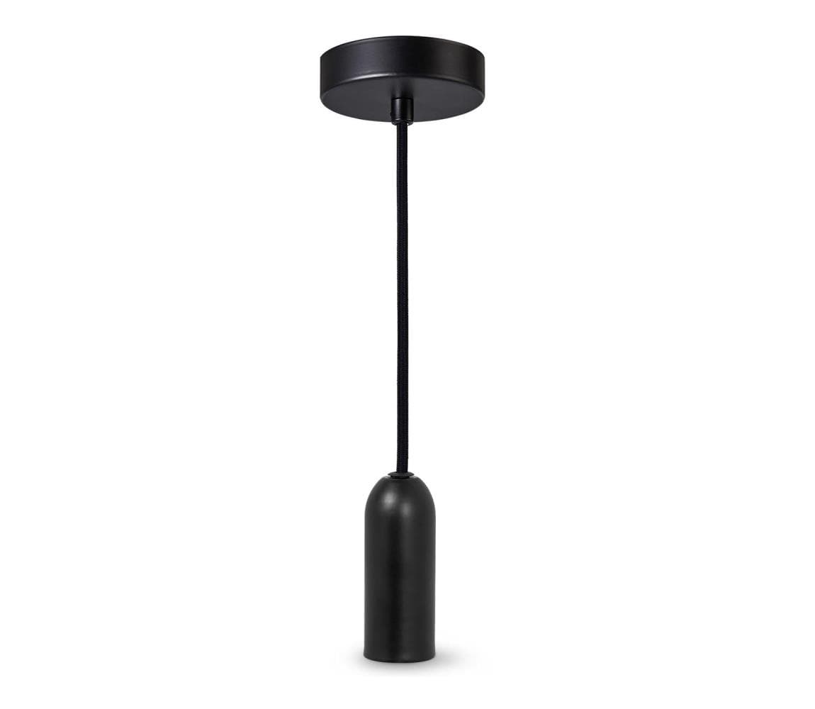 Ledvance - Luster na lanku PENDULUM ROUND 1xE27/15W/230V čierna 4099854092589