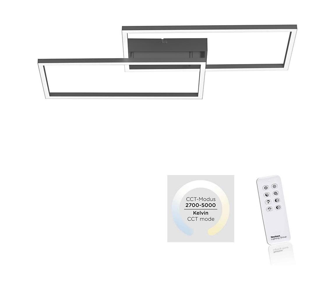 Leuchten Direkt 14140-18 - LED Stmievateľné svietidlo IVEN 2xLED/13,5W/230V + DO 14140-18
