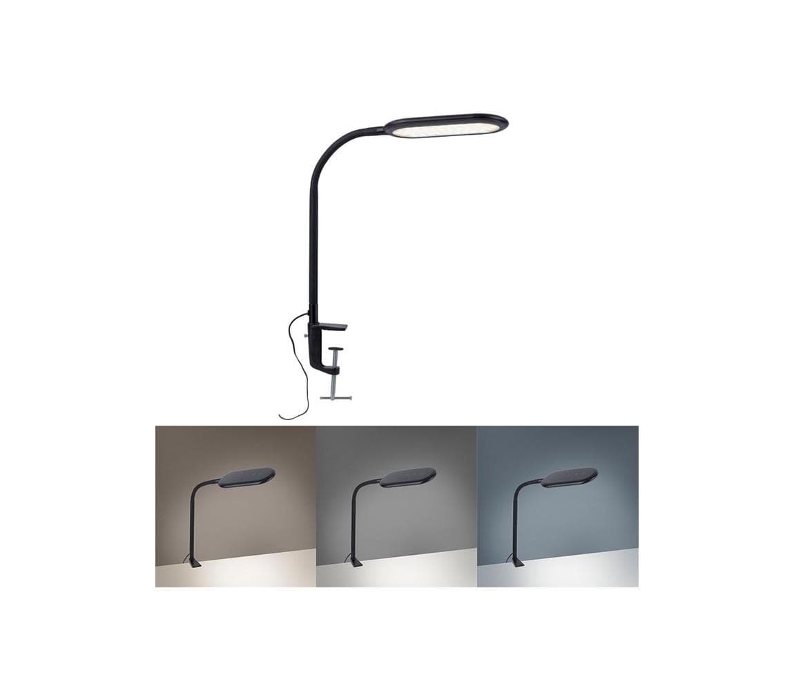 Leuchten Direkt 14404-18-LED Stmievateľná stolná lampa s klipem KELLY LED/7W/230V 14404-18