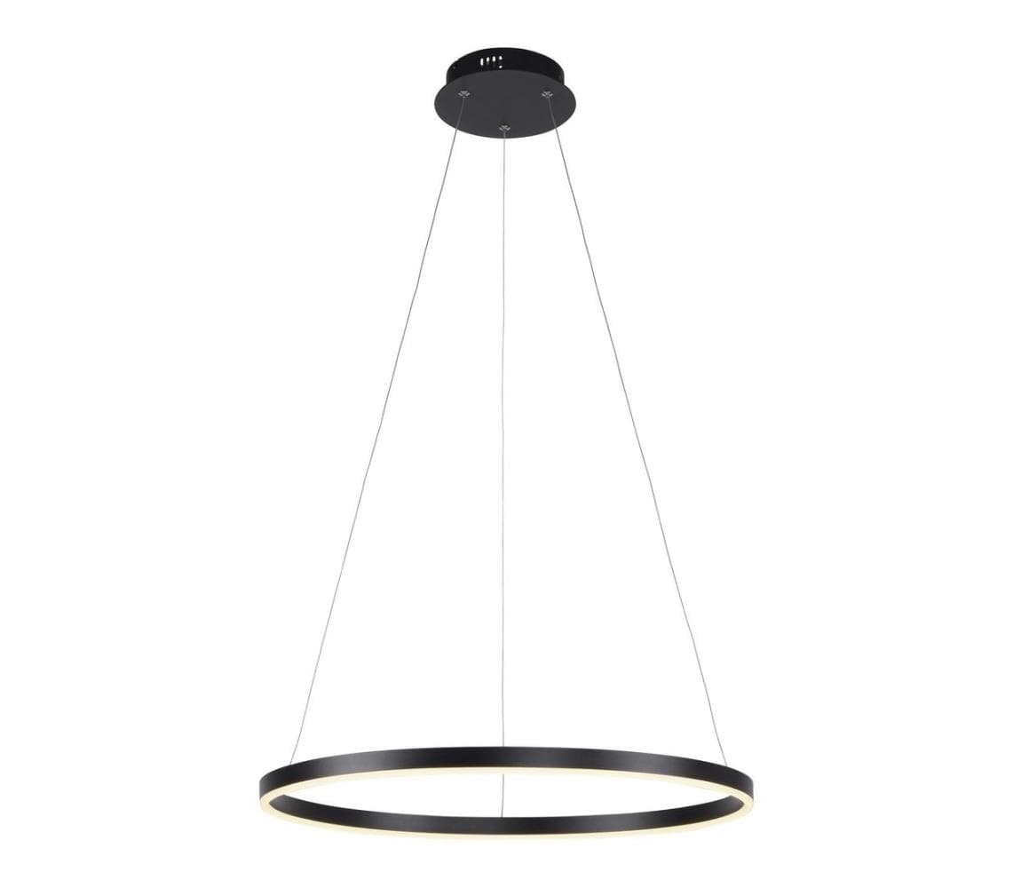Leuchten Direkt 15394-13-LED Stmievateľný luster na lanku RITUS LED/30W/230V čierna 15394-13
