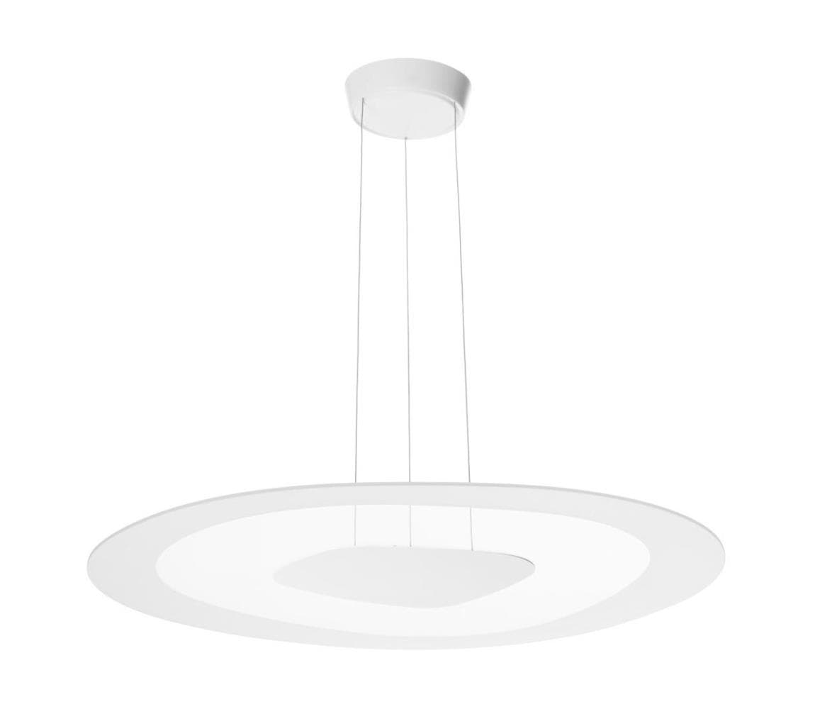 Linea Light 90348 - LED Luster na lanku ANTIGUA LED/38W/230V 60,8 cm CRI 90 biela 90348