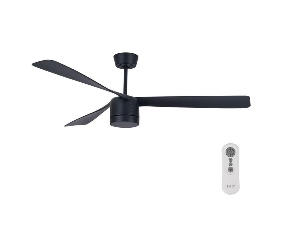 Lucci air 213281 - Stropný látor PEREGRINE 1xGX53/12W/230V čierna + DO 213281