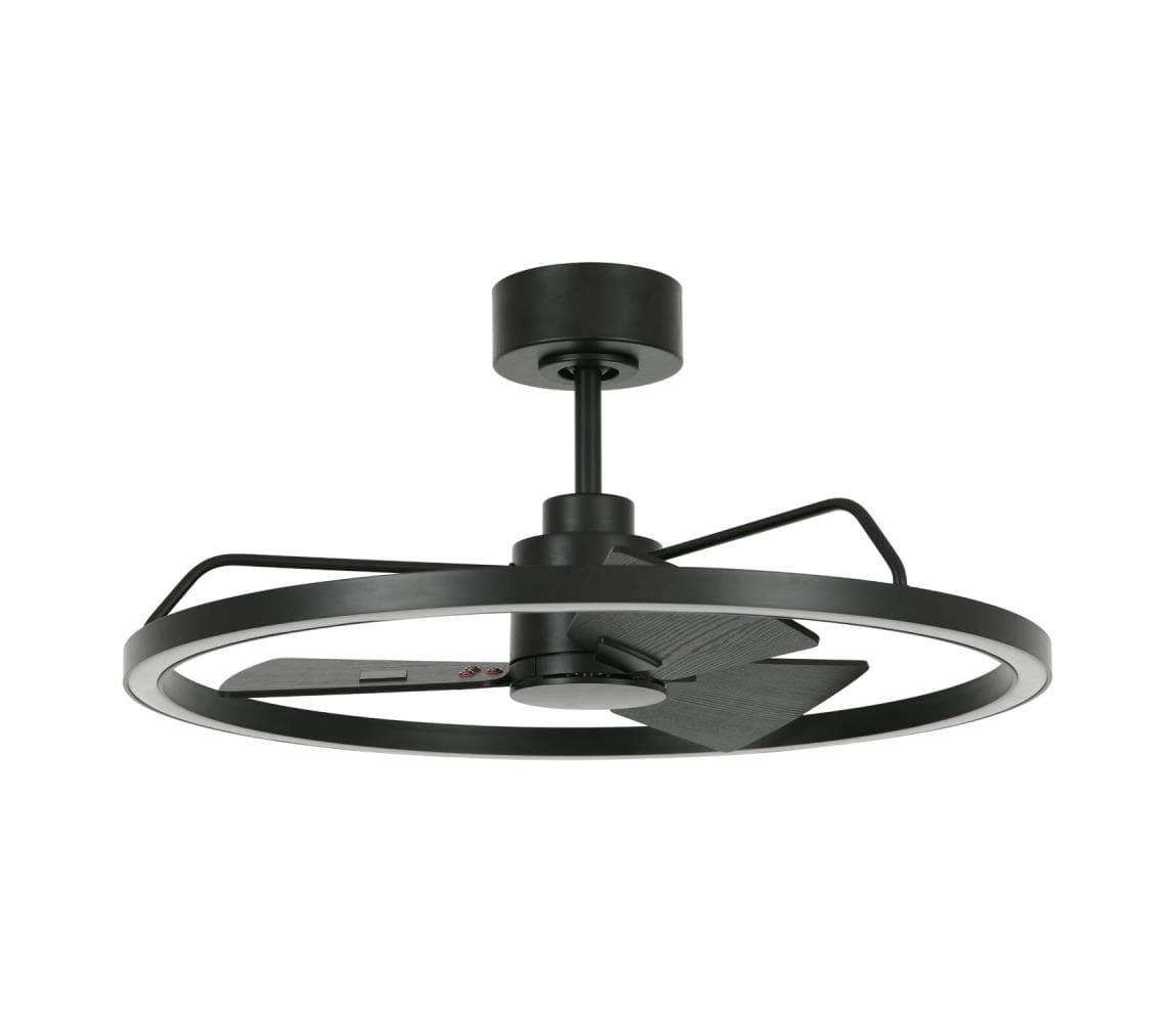 Lucci Air 516124 - LED Stm. vent. CESSNA LED/36W/230V 3000/4000/5000K čierna + DO 516124