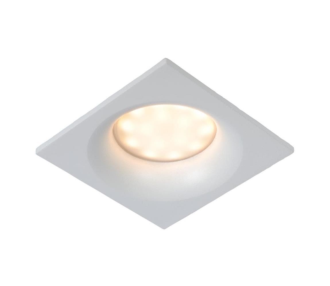Lucide 09924/01/31-Kúpeľňové podhľadové svietidlo ZIVA 1xGU10/50W/230V IP44 biela 09924/01/31
