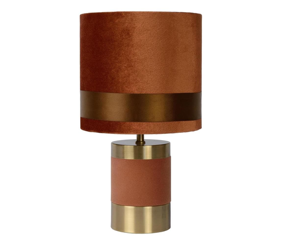Lucide 10500/81/43 - Stolná lampa EXTRAVAGANZA FRIZZLE 1xE14/40W/230V hnedá 10500/81/43