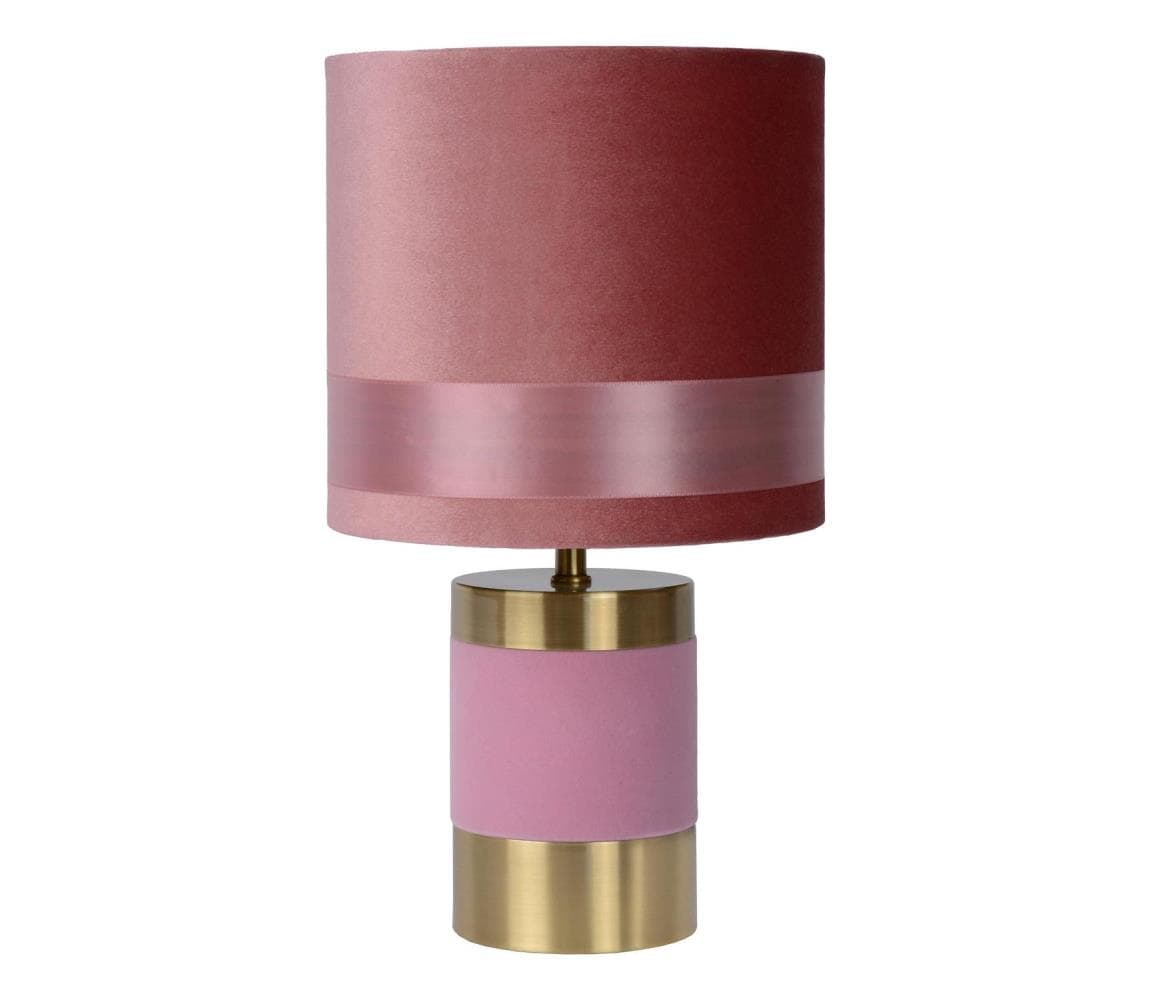 Lucide 10500/81/66 - Stolná lampa EXTRAVAGANZA FRIZZLE 1xE14/40W/230V ružová 10500/81/66