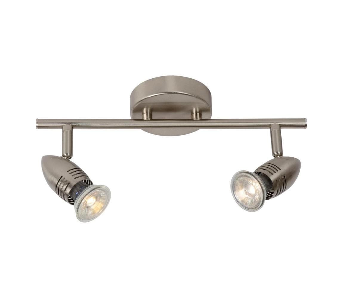 Lucide 13955/10/12 - LED bodové svietidlo CARO-LED 2xGU10/5W/230V chróm 13955/10/12