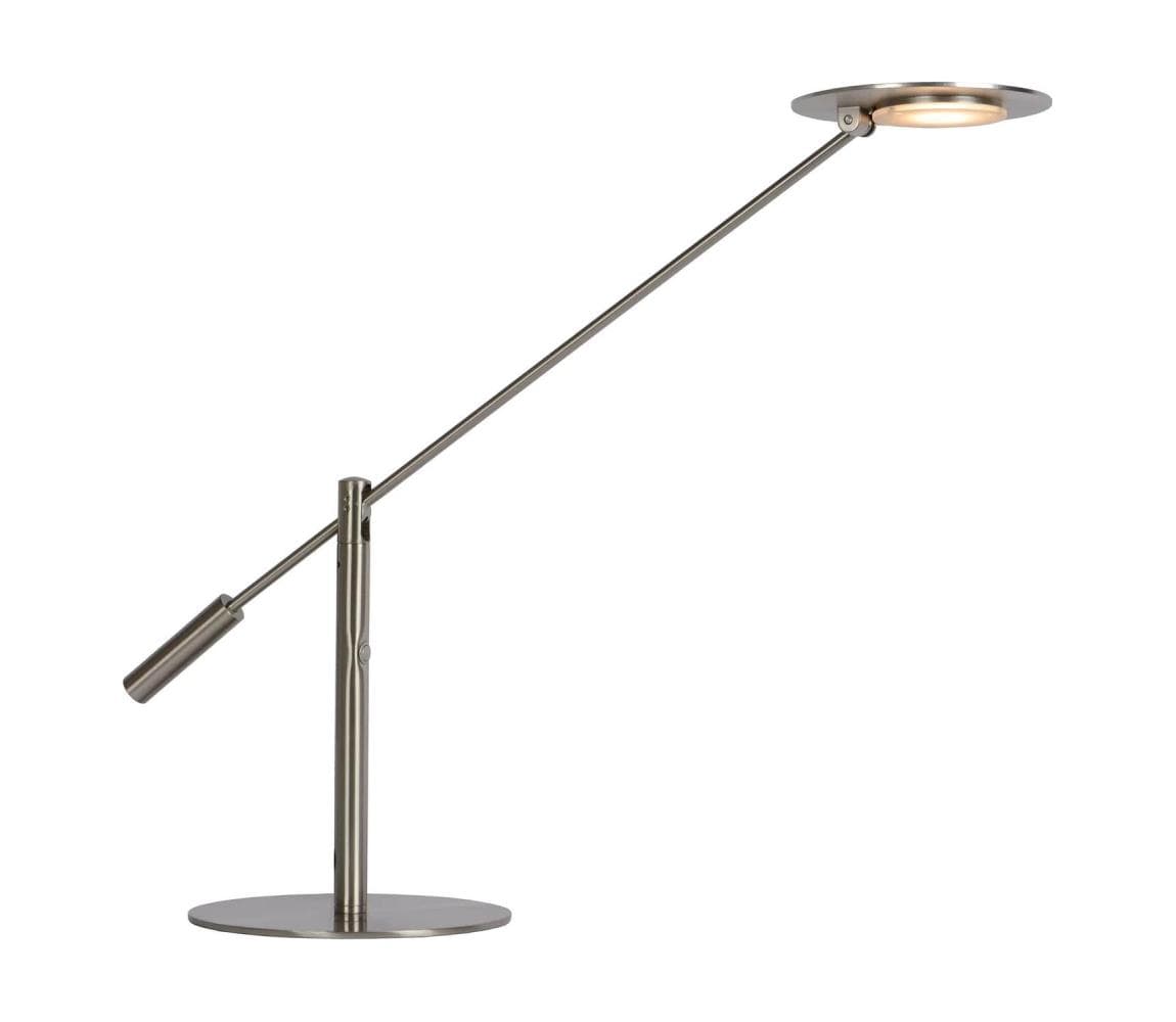 Lucide 19666/09/12 - LED Stmievateľná stolná lampa ANSELMO LED/9W/230V chróm 19666/09/12