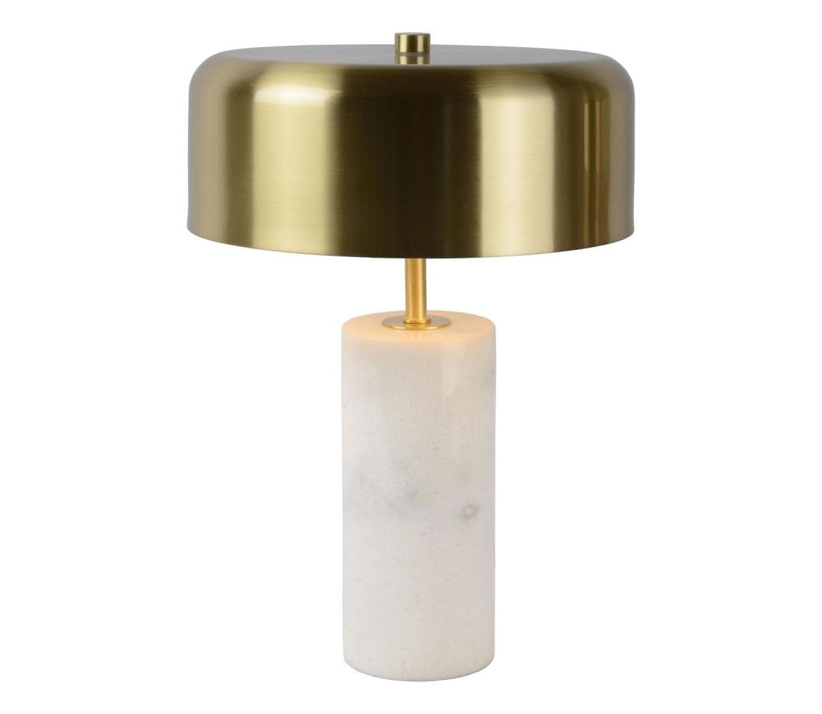 Lucide 34540/03/31 - Stolná lampa MIRASOL 3xG9/7W/230V biela/zlatá 34540/03/31
