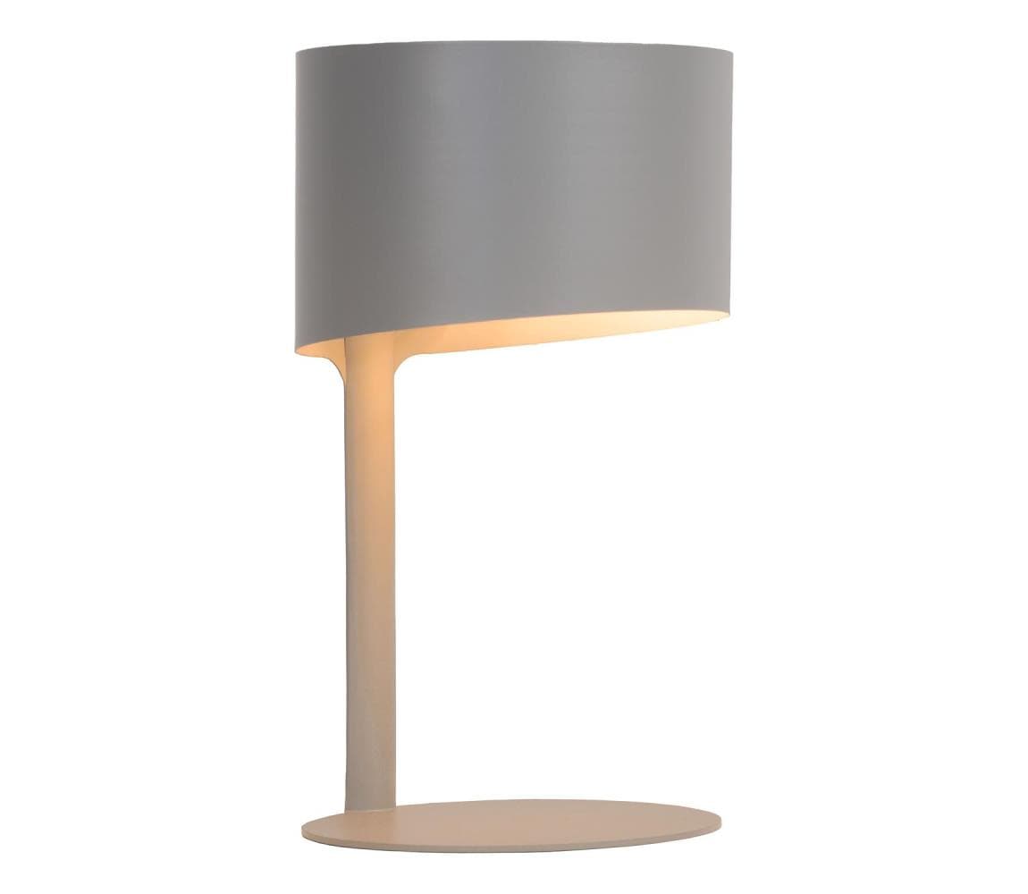 Lucide 45504/01/36 - Stolná lampa KNULLE 1xE14/40W/230V šedá 45504/01/36