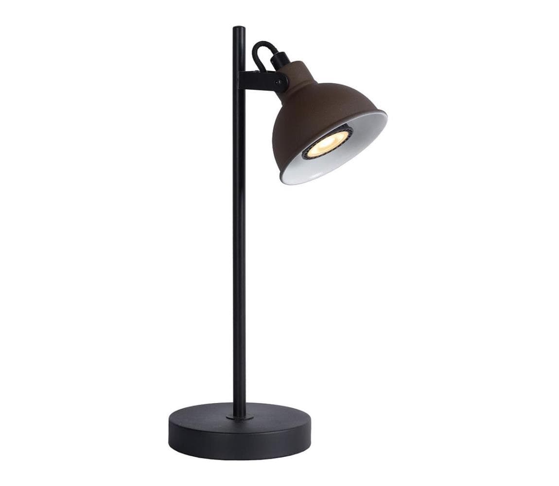 Lucide 45573/01/97 - Stolná lampa DAMIAN 1xGU10/35W/230V hnedá 45573/01/97