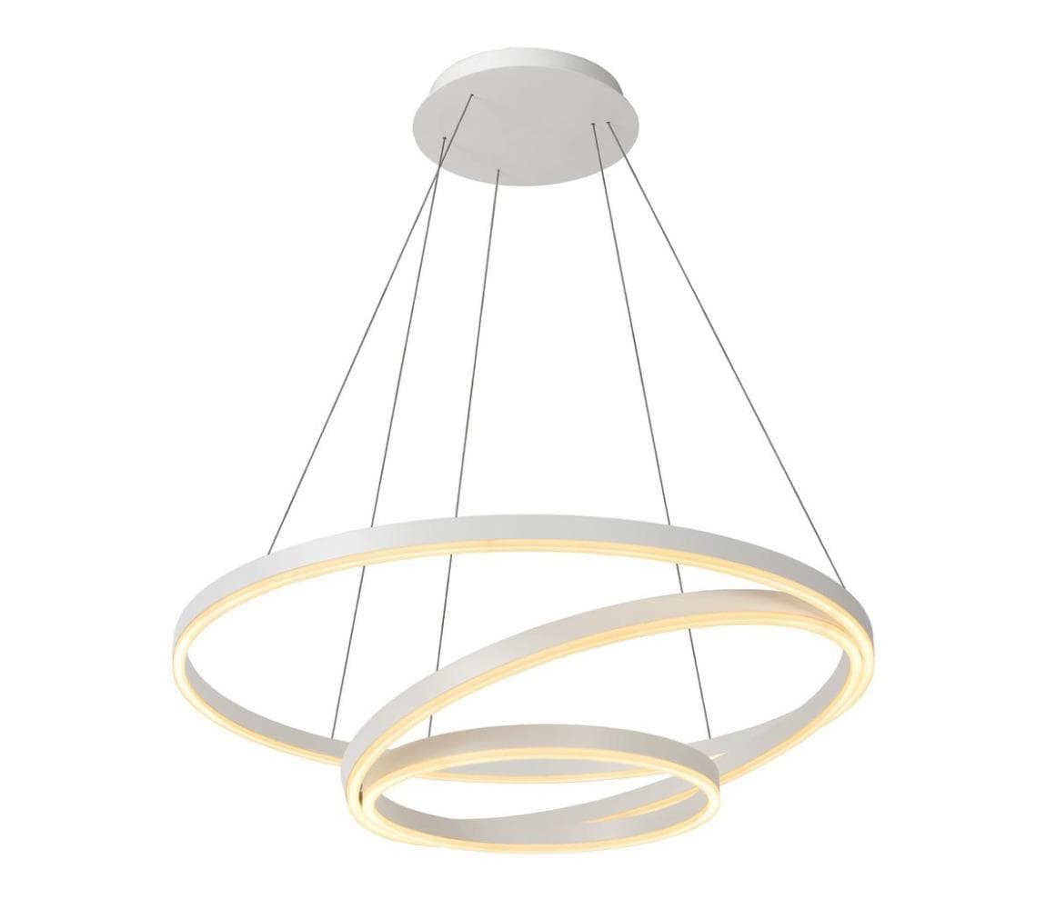 Lucide 46402/99/31 - LED Stmievateľný luster na lanku TRINITI LED/136W/230V biela 46402/99/31