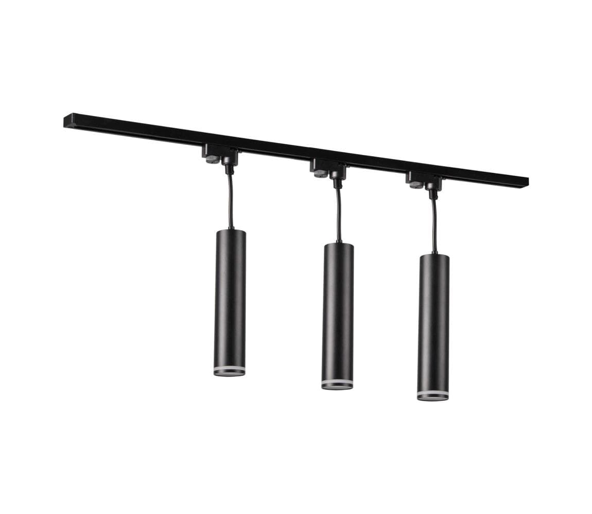 Luster na lanku do lištového systému PARIS 3xGU10/10W/230V + 1 m lištový systém 321572