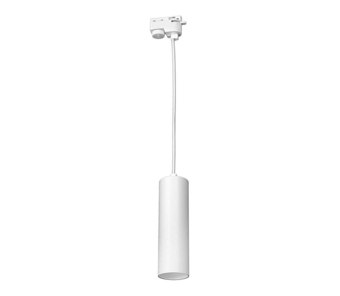 Luster na lanku do lištového systému PIPE 1xGU10/25W/230V biela ML7680